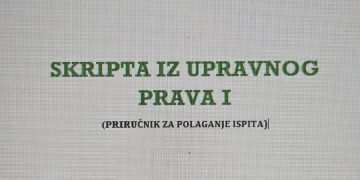 SKRIPTA IZ UPRAVNOG PAVA I (priručnik za polaganje ispita)
